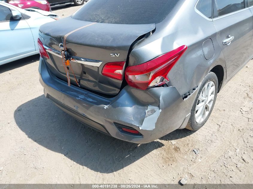 2019 Nissan Sentra Sv VIN: 3N1AB7AP6KY375292 Lot: 40191238