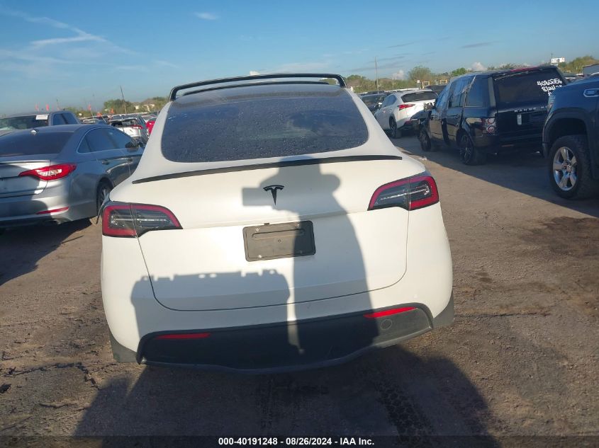 2020 Tesla Model Y Long Range Dual Motor All-Wheel Drive VIN: 5YJYGDEE4LF014502 Lot: 40191248