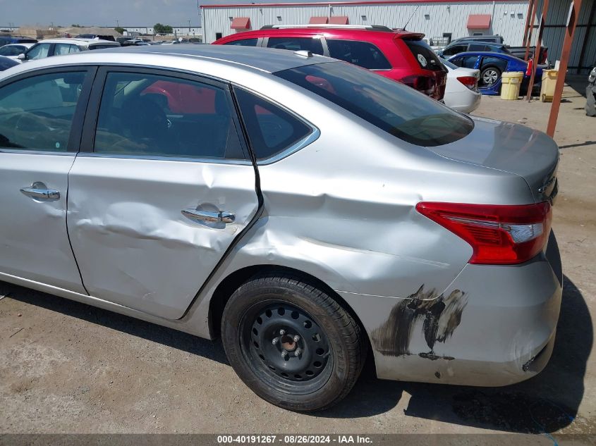 2017 Nissan Sentra Sv VIN: 3N1AB7APXHY358178 Lot: 40191267