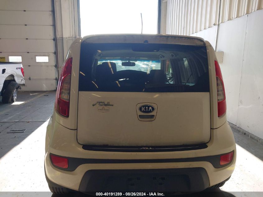 2013 Kia Soul VIN: KNDJT2A56D7520699 Lot: 40191289