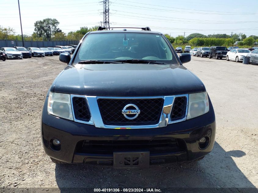 2010 Nissan Pathfinder Se VIN: 5N1AR1NB3AC612666 Lot: 40191306