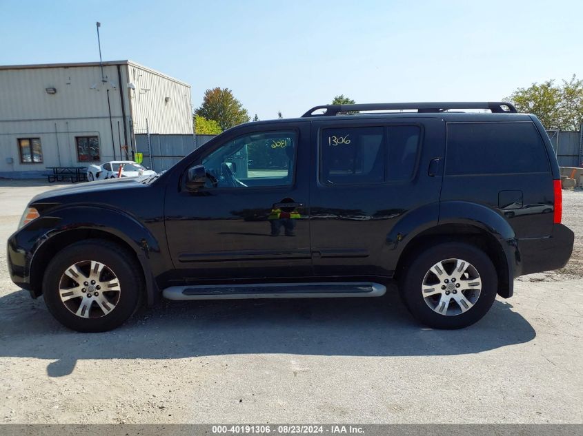 2010 Nissan Pathfinder Se VIN: 5N1AR1NB3AC612666 Lot: 40191306