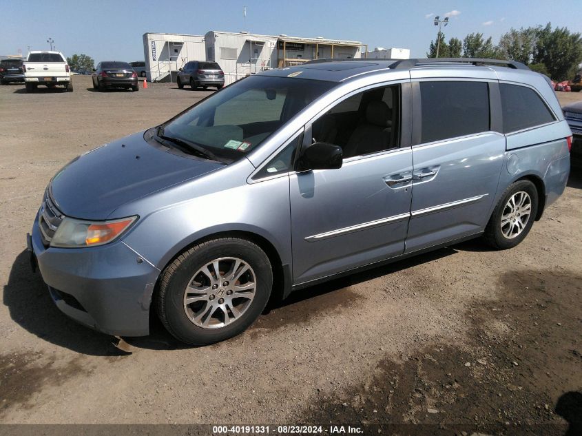 5FNRL5H64BB101857 2011 Honda Odyssey Ex-L