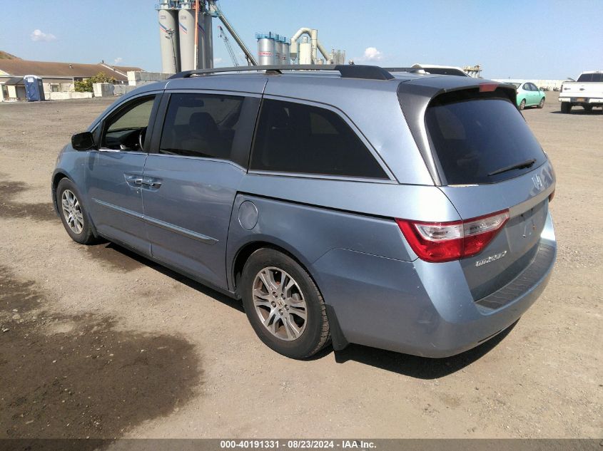 5FNRL5H64BB101857 2011 Honda Odyssey Ex-L