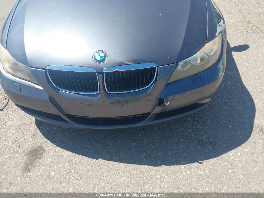 2007 BMW 328Xi VIN: WBAVC93597K030862 Lot: 40191336