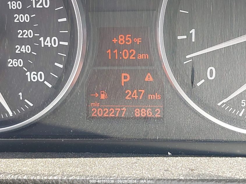 2007 BMW 328Xi VIN: WBAVC93597K030862 Lot: 40191336