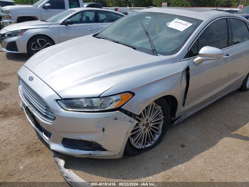 2016 Ford Fusion Se VIN: 3FA6P0HD8GR314329 Lot: 40191416