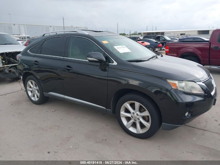 2012 Lexus Rx 350 VIN: 2T2ZK1BA9CC086024 Lot: 40191418