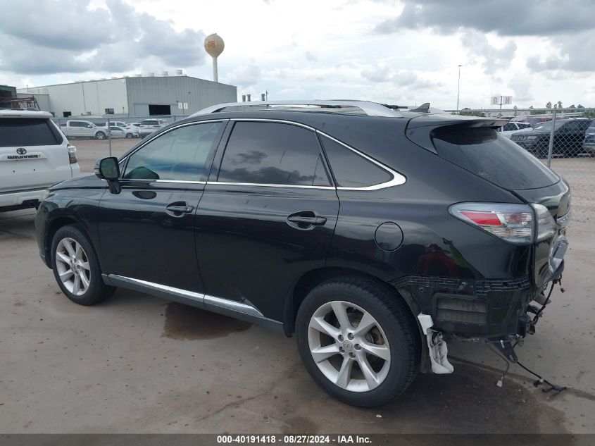 2012 Lexus Rx 350 VIN: 2T2ZK1BA9CC086024 Lot: 40191418