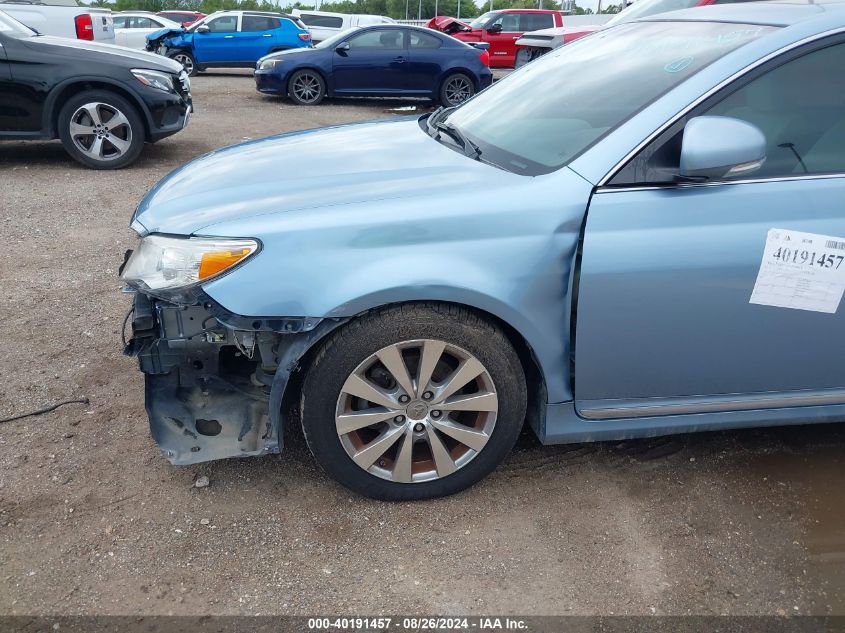 2011 Toyota Avalon Limited VIN: 4T1BK3DB2BU411827 Lot: 40191457