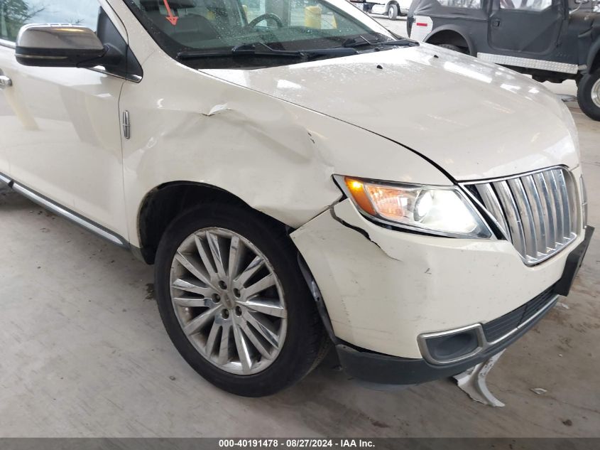 2012 Lincoln Mkx VIN: 2LMDJ8JK5CBL07244 Lot: 40191478