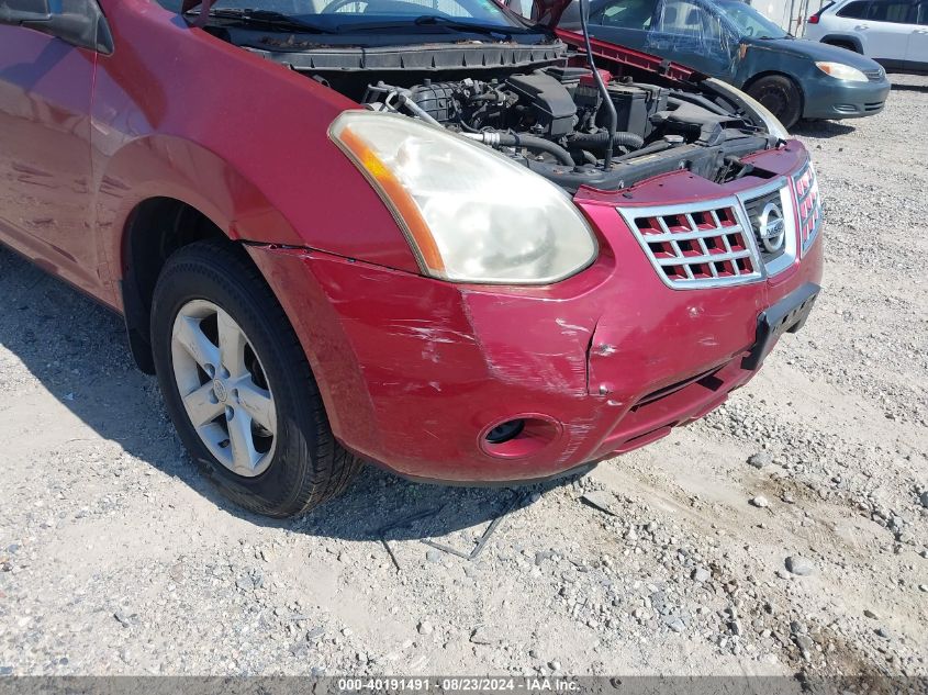 2010 Nissan Rogue S VIN: JN8AS5MV0AW130526 Lot: 40191491