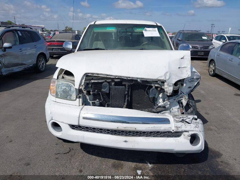 2006 Toyota Tundra Sr5 VIN: 5TBRU34116S477521 Lot: 40191516