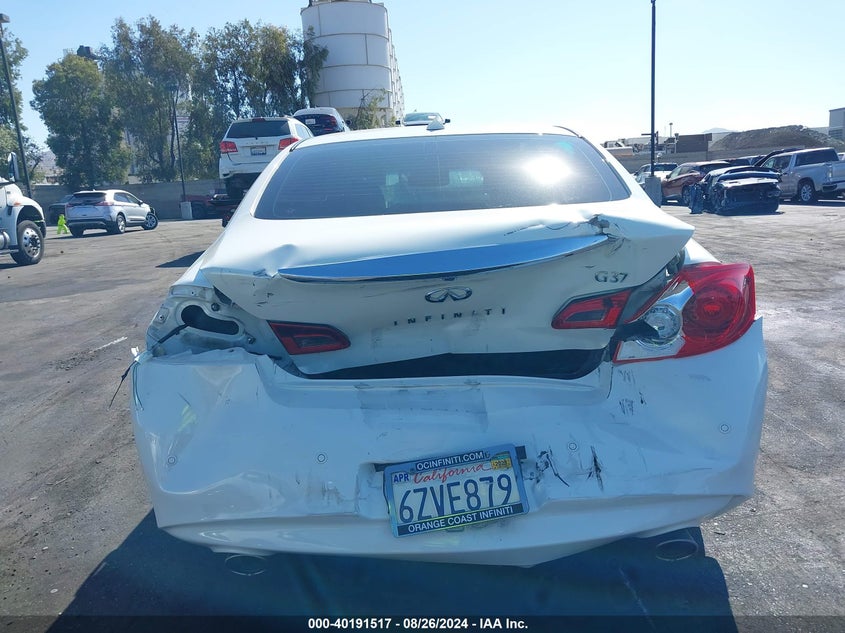 2013 INFINITI G37 JOURNEY - JN1CV6AP0DM716590