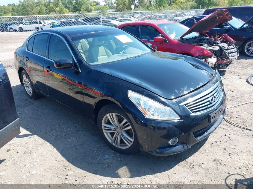 2012 Infiniti G37X VIN: JN1CV6AR8CM679420 Lot: 40191520