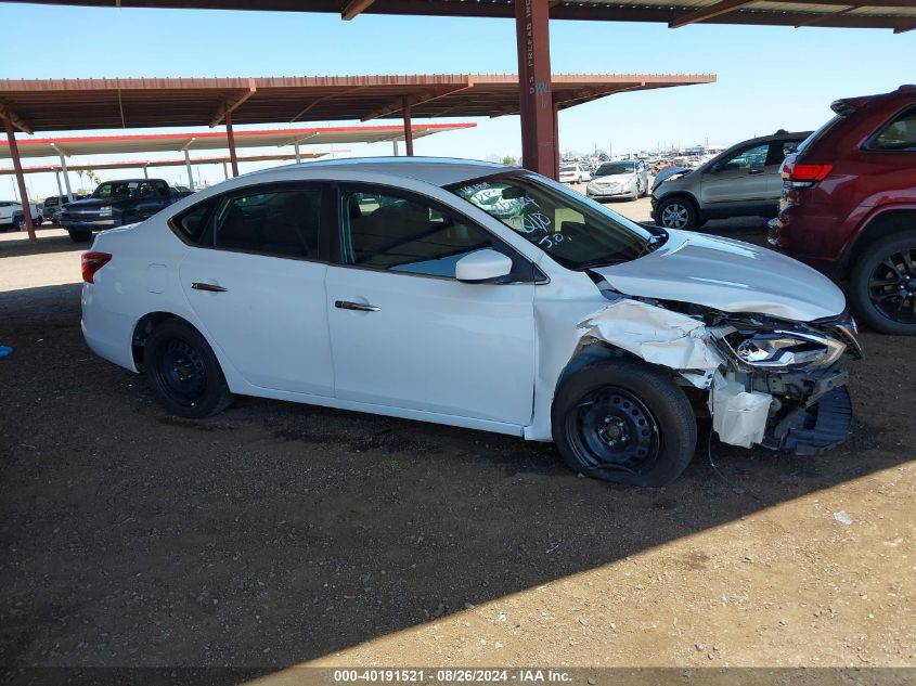 2019 Nissan Sentra S VIN: 3N1AB7AP1KY309572 Lot: 40191521