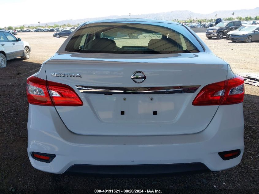 2019 Nissan Sentra S VIN: 3N1AB7AP1KY309572 Lot: 40191521