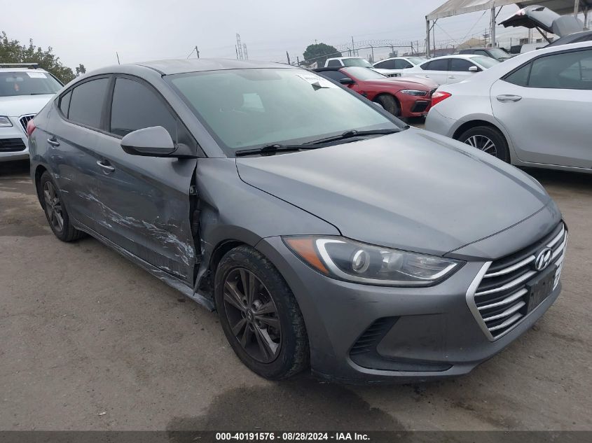 2018 HYUNDAI ELANTRA SEL - 5NPD84LF9JH348191