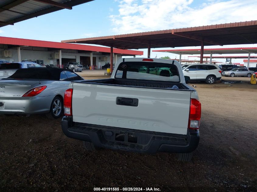 2017 Toyota Tacoma Sr VIN: 5TFRX5GN8HX082287 Lot: 40191585