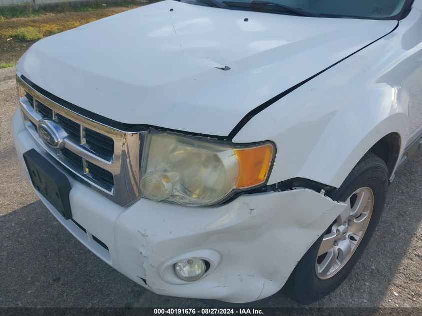 2012 Ford Escape Xlt VIN: 1FMCU0DG0CKB56424 Lot: 40191676