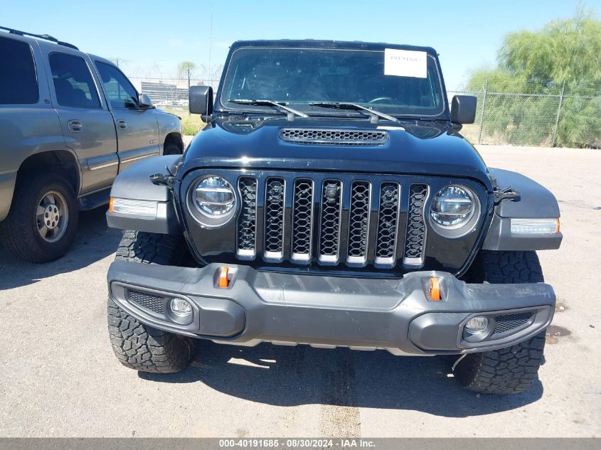 2022 Jeep Gladiator Mojave 4X4 VIN: 1C6JJTEG7NL143050 Lot: 40191685