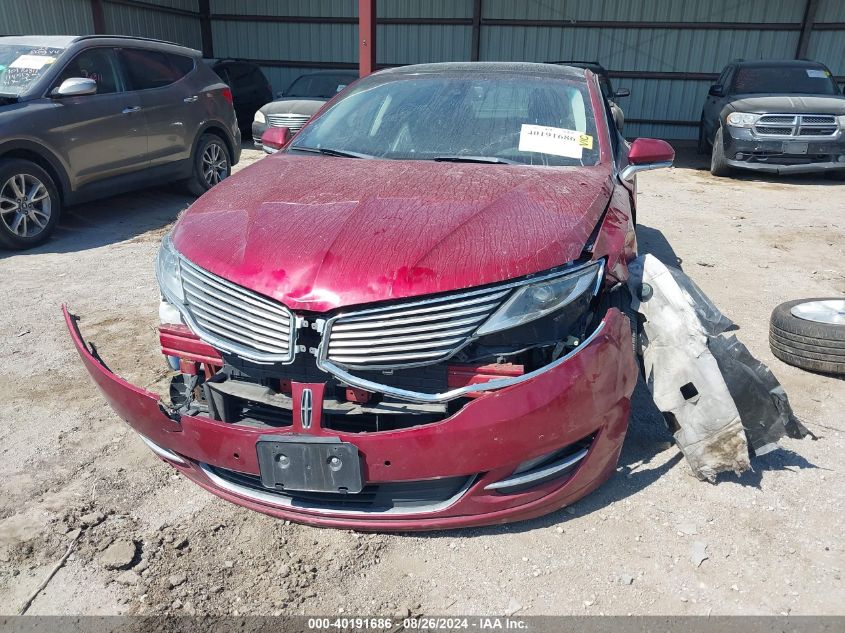 2013 Lincoln Mkz Hybrid VIN: 3LN6L2LU5DR813962 Lot: 40191686