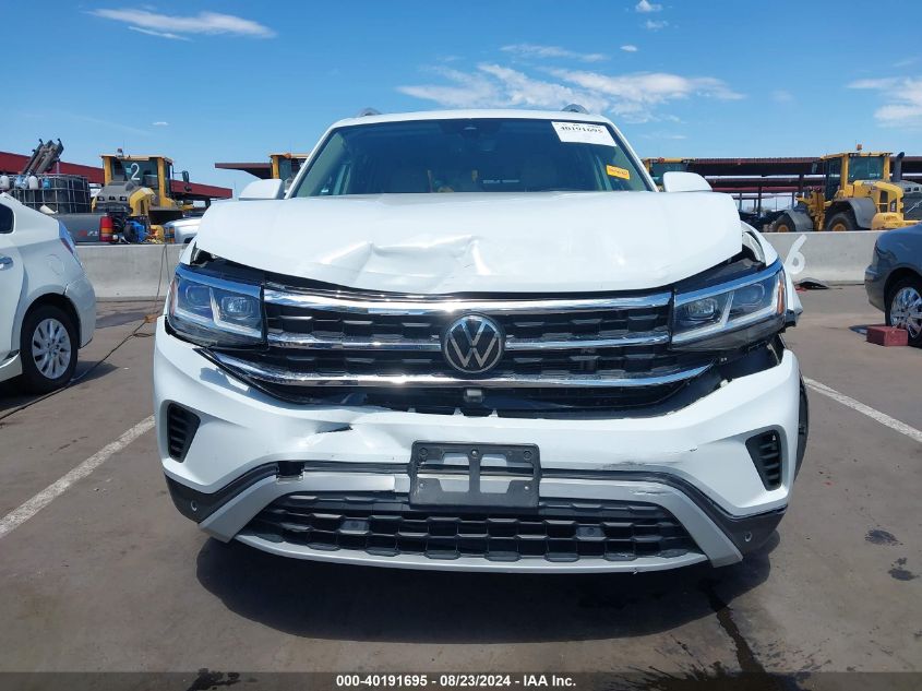 2021 Volkswagen Atlas 3.6L V6 Sel Premium VIN: 1V2TR2CA4MC554535 Lot: 40191695