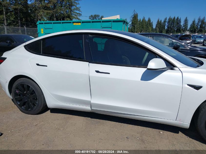 2021 Tesla Model 3 Standard Range Plus Rear-Wheel Drive VIN: 5YJ3E1EA9MF870827 Lot: 40191702