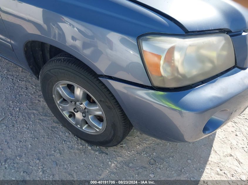 2004 Toyota Highlander VIN: JTEGD21AX40104678 Lot: 40191705