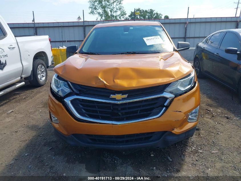 2018 Chevrolet Equinox Ls VIN: 2GNAXHEV3J6342531 Lot: 40191713