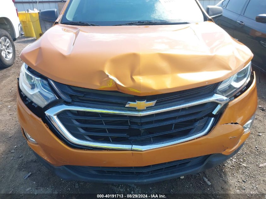 2018 Chevrolet Equinox Ls VIN: 2GNAXHEV3J6342531 Lot: 40191713