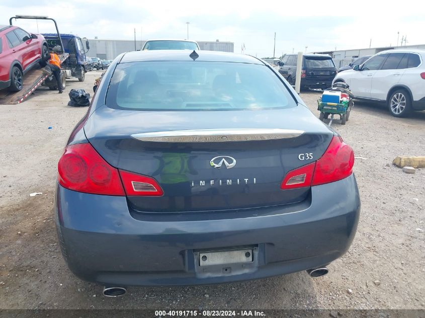 2008 Infiniti G35 Journey VIN: JNKBV61EX8M220594 Lot: 40191715