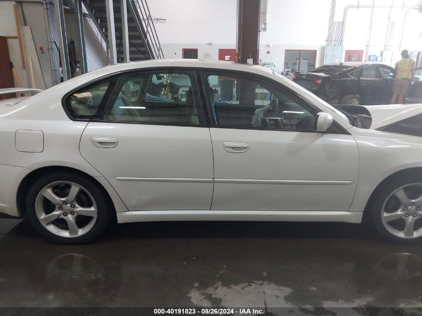 2008 Subaru Legacy 2.5I Limited VIN: 4S3BL626787224941 Lot: 40191823