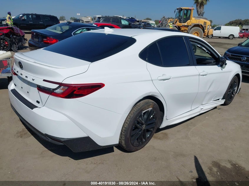 VIN 4T1DAACK5SU505301 2025 TOYOTA CAMRY XSE/XLE/LE/SE