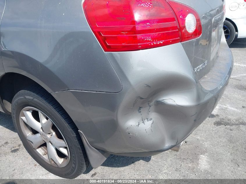 2009 Nissan Rogue Sl VIN: JN8AS58T39W324018 Lot: 40191834