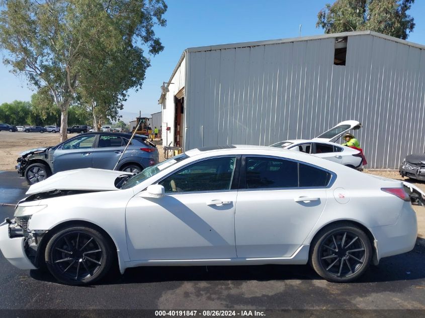 2012 Acura Tl 3.5 VIN: 19UUA8F56CA024593 Lot: 40191847