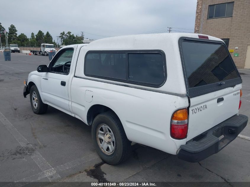 5TENL42NX1Z786498 2001 Toyota Tacoma