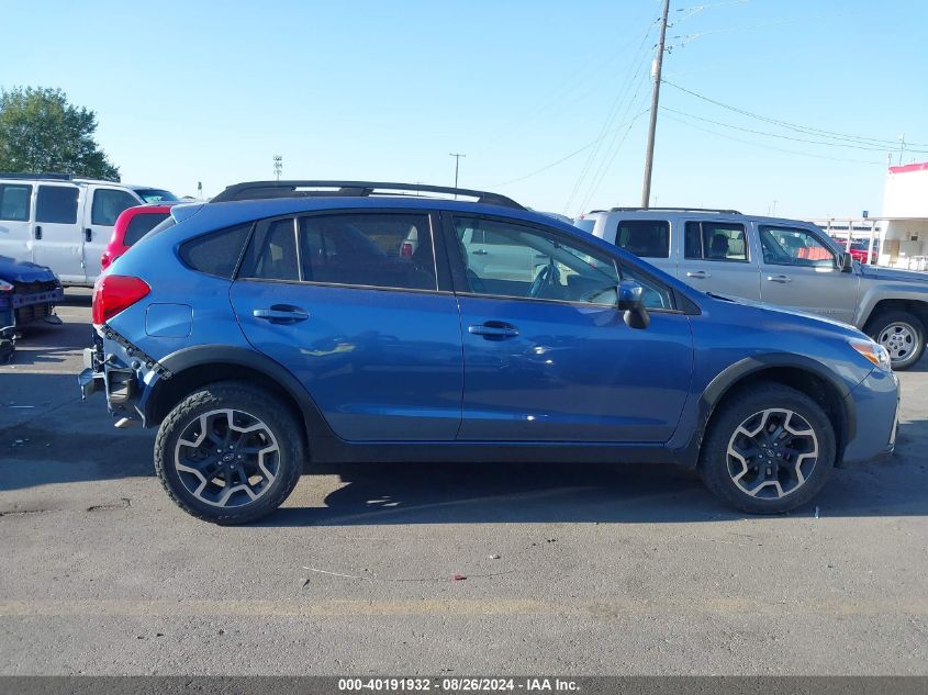 2016 Subaru Crosstrek 2.0I Premium VIN: JF2GPADC4GH339944 Lot: 40191932