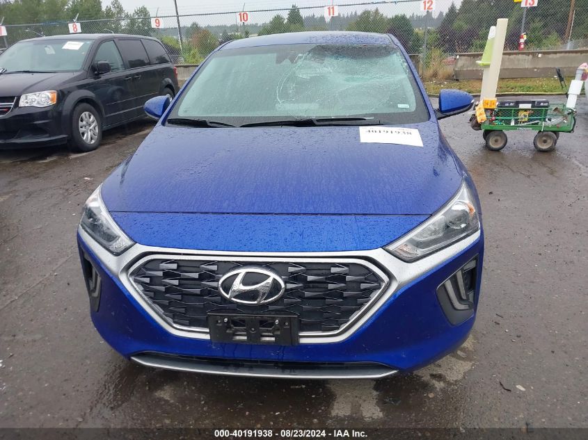 2020 Hyundai Ioniq Hybrid Se VIN: KMHC75LC2LU235861 Lot: 40191938