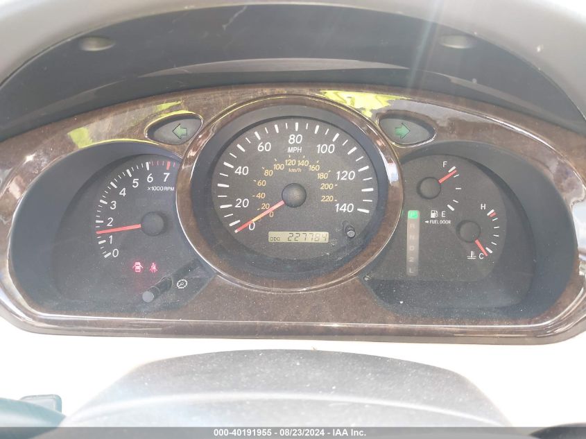 2003 Toyota Highlander Limited V6 VIN: JTEHF21A330103742 Lot: 40191955