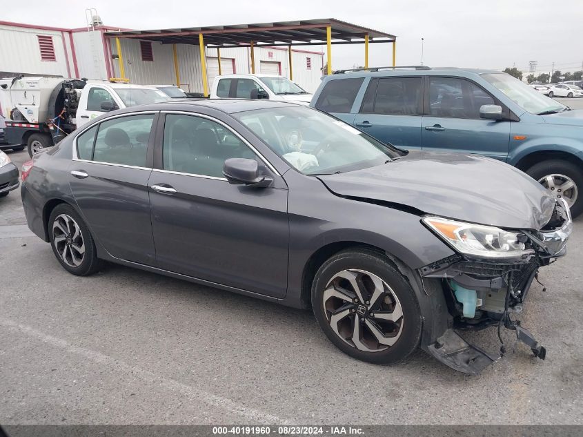 2017 Honda Accord Ex-L VIN: 1HGCR2F83HA277695 Lot: 40191960