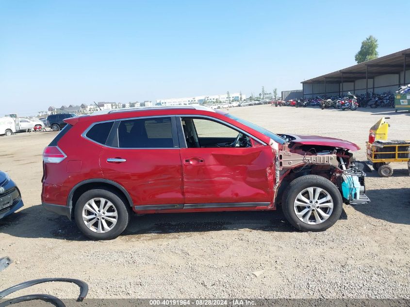 2014 Nissan Rogue Sv VIN: 5N1AT2MT3EC821901 Lot: 40191964