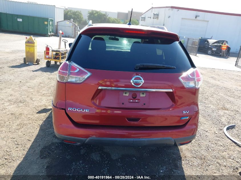 2014 Nissan Rogue Sv VIN: 5N1AT2MT3EC821901 Lot: 40191964