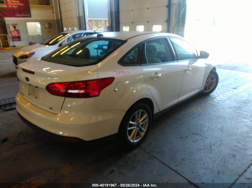 2016 FORD FOCUS SE - 1FADP3F25GL282643