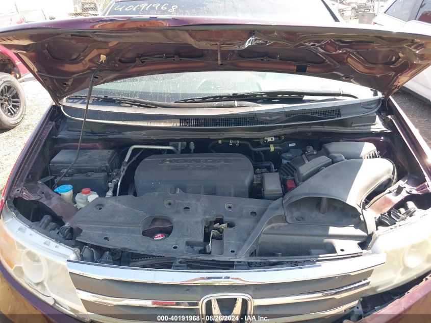 2012 Honda Odyssey Ex-L VIN: 5FNRL5H6XCB027801 Lot: 40191968