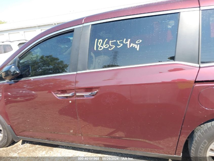 2012 Honda Odyssey Ex-L VIN: 5FNRL5H6XCB027801 Lot: 40191968