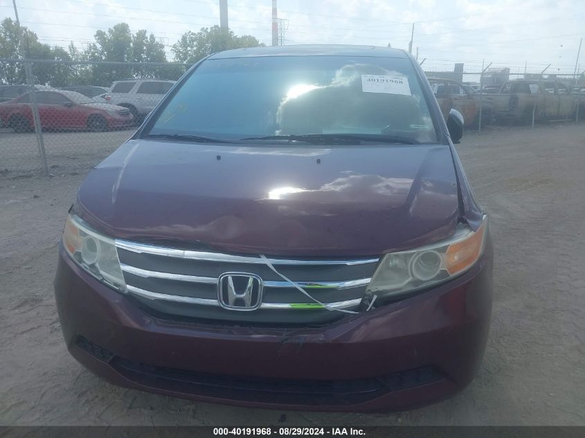 2012 Honda Odyssey Ex-L VIN: 5FNRL5H6XCB027801 Lot: 40191968