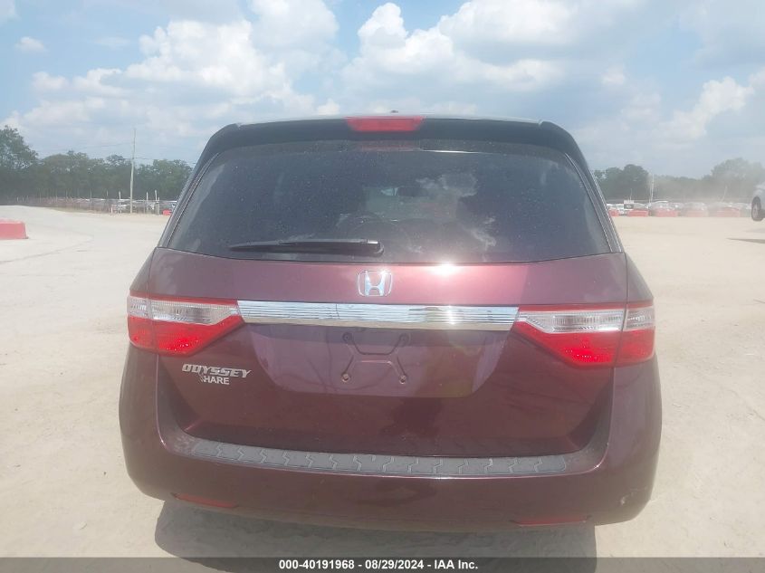 2012 Honda Odyssey Ex-L VIN: 5FNRL5H6XCB027801 Lot: 40191968