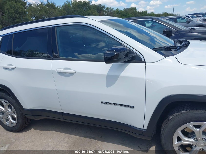 2024 Jeep Compass Latitude 4X4 VIN: 3C4NJDBNXRT100545 Lot: 40191974