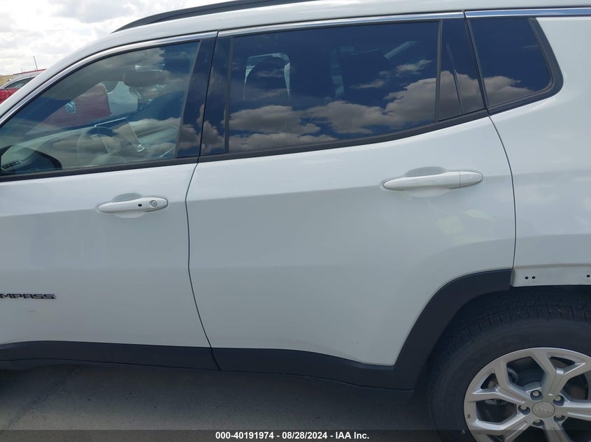 2024 Jeep Compass Latitude 4X4 VIN: 3C4NJDBNXRT100545 Lot: 40191974